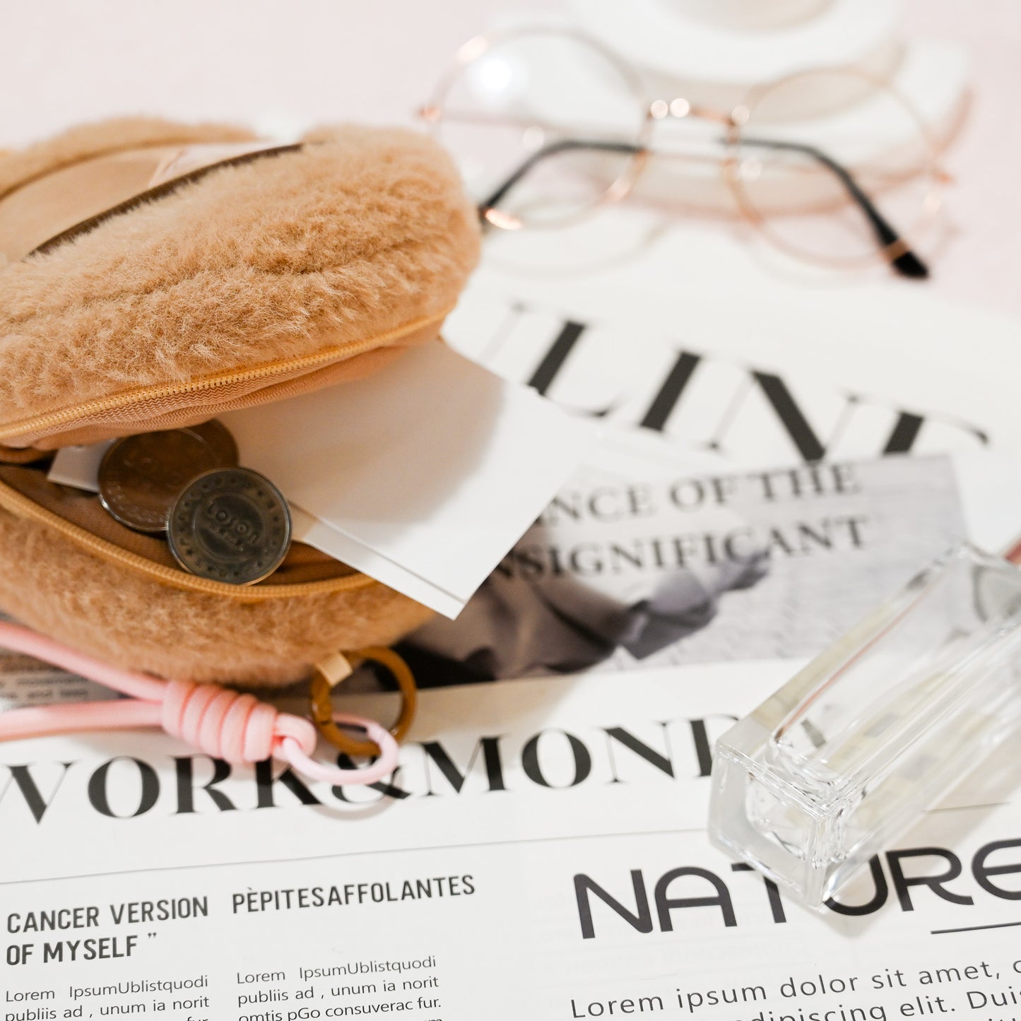 GaoPengToy | 7.5" Dapper Ginger Quirky Plush Gingerbread Man Coin Purse & ID Holder