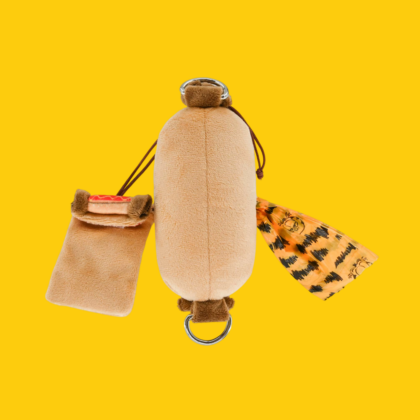GaoPengToy | 6"Plush Dog Poop Bag -Multi-Functional Hot Dog Poop Bag Dispenser & Pouch