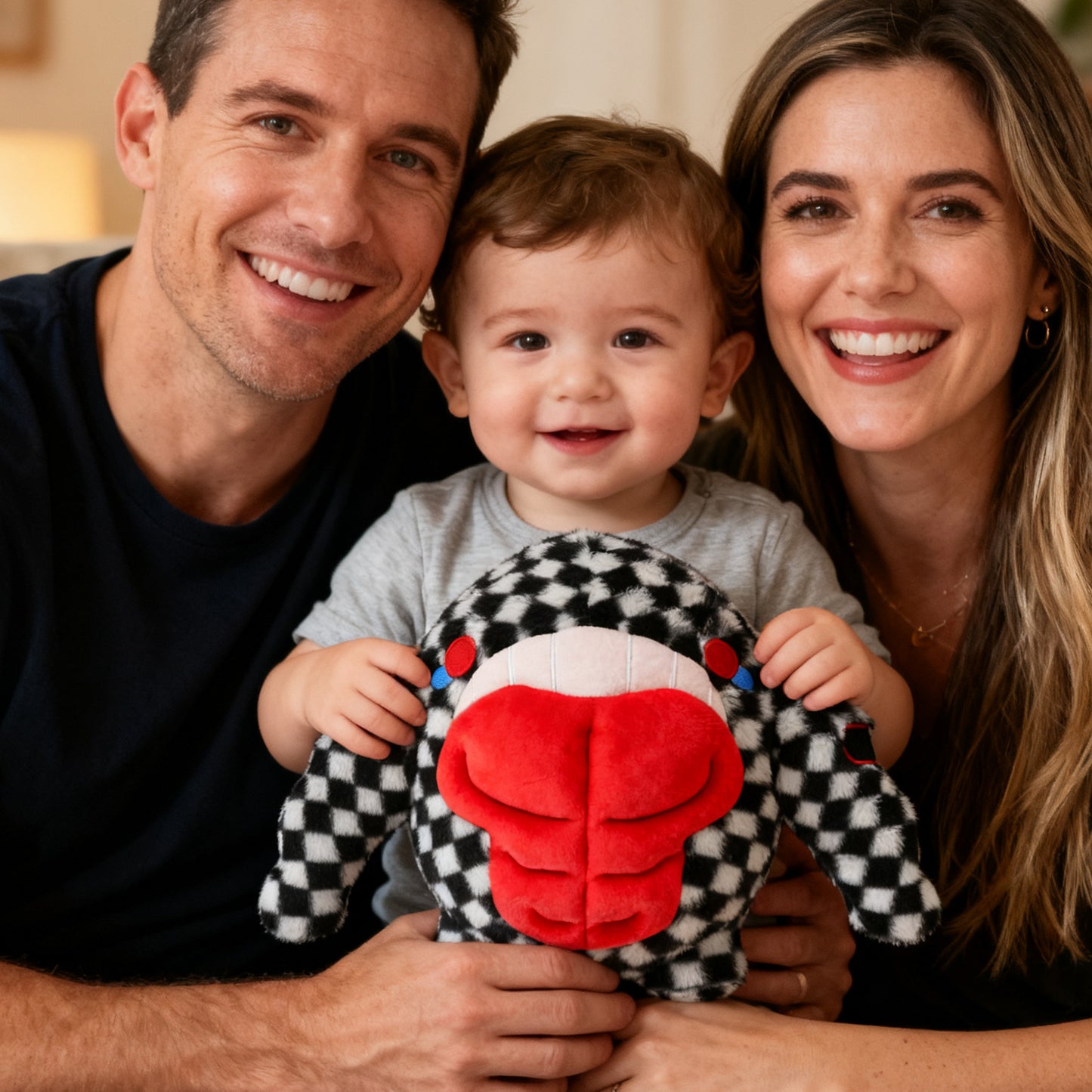 GaopengToy | 11.81" Muscular Shark Plush, Creative Funny Buff Stuffed Doll, Gift for Kids & Home Decor