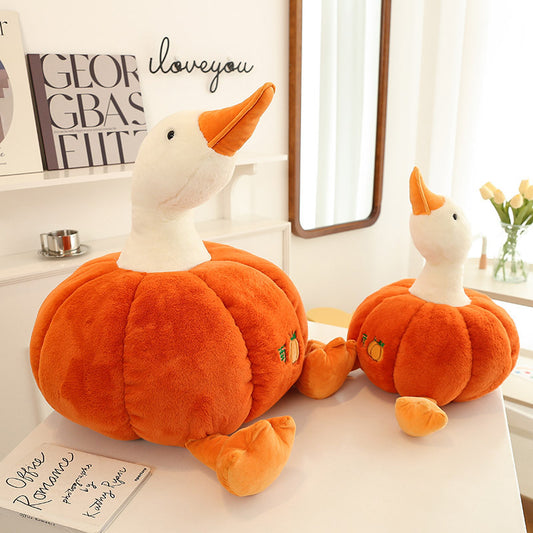 Pumpkin Plush Duckling Toys