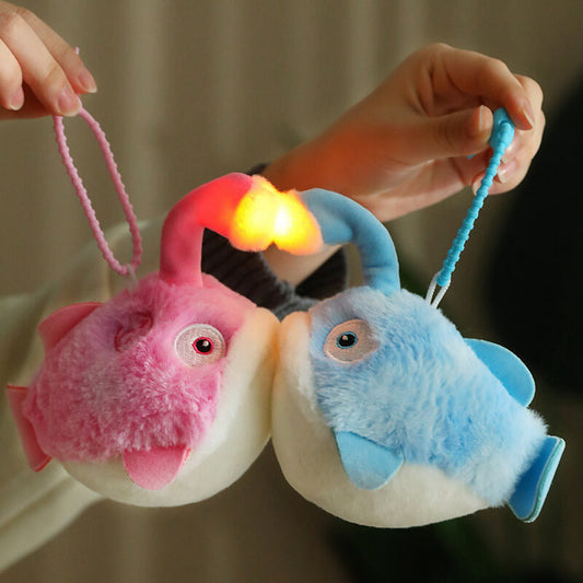 Marine Animal Light Up Boing Boing Ankang Fish Plush Toys