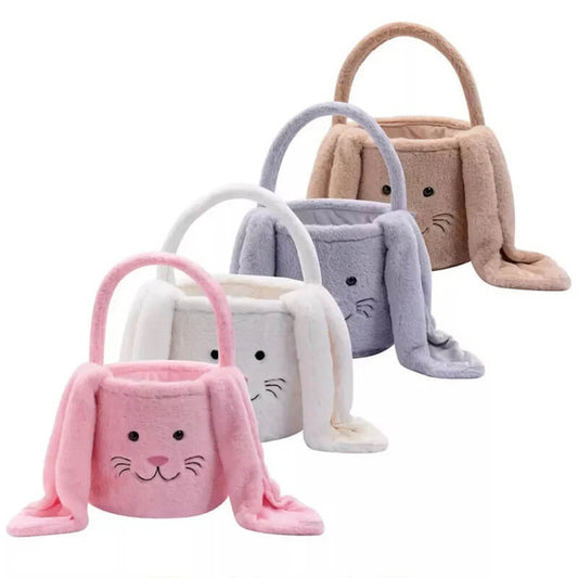 Easter Children's Gift Storage Plush Animal Candy Basket
