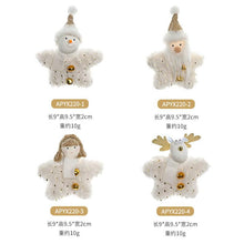 White Plush Pentagram Bell Doll Puppet Decoration