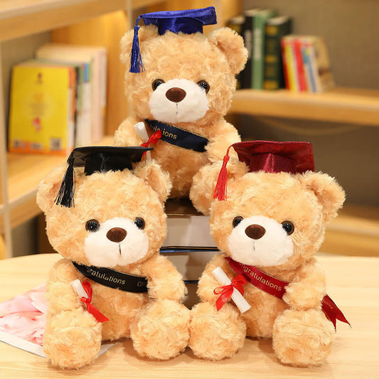 Graduation Gift Dr. Bear Plush Toy