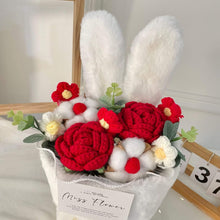 Rabbit Ears Bouquet  Knitted Flower As Gift