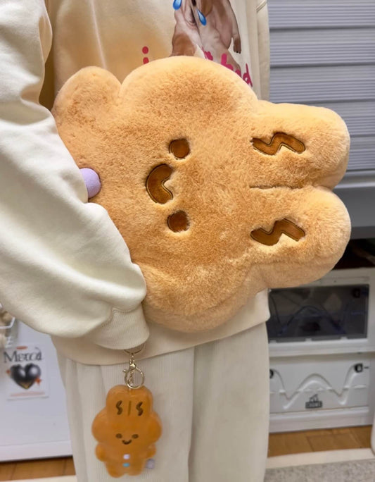 Cute Gingerbread Bunny Plush Toy And Pendant