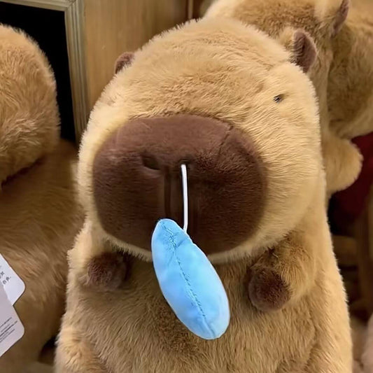 Runny Nose Capybara Plush Toy