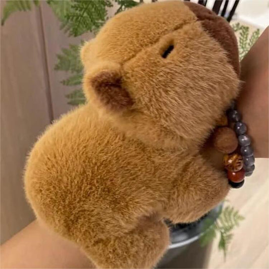 Kapybara Figurine Snap Ring