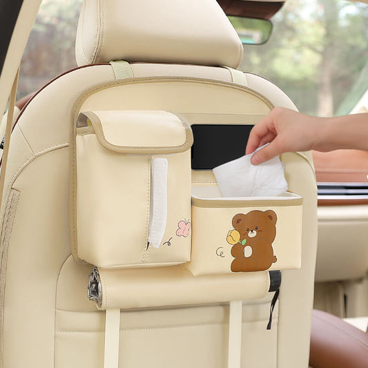 Cute Cartoon Rear Seat Multifunctional Storage Bag