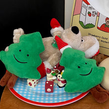 Cute Plush Smiley Christmas Tree Bag Pendant