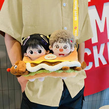 Cotton Doll Burger Shoulder Ita Bag