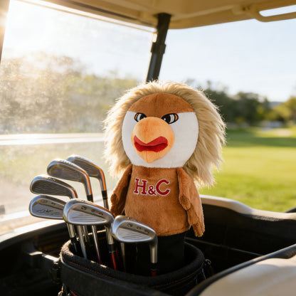 GaoPengToy | 15.7" Plush Eagle Golf Head Cover - Fun Animal Style Club Protector
