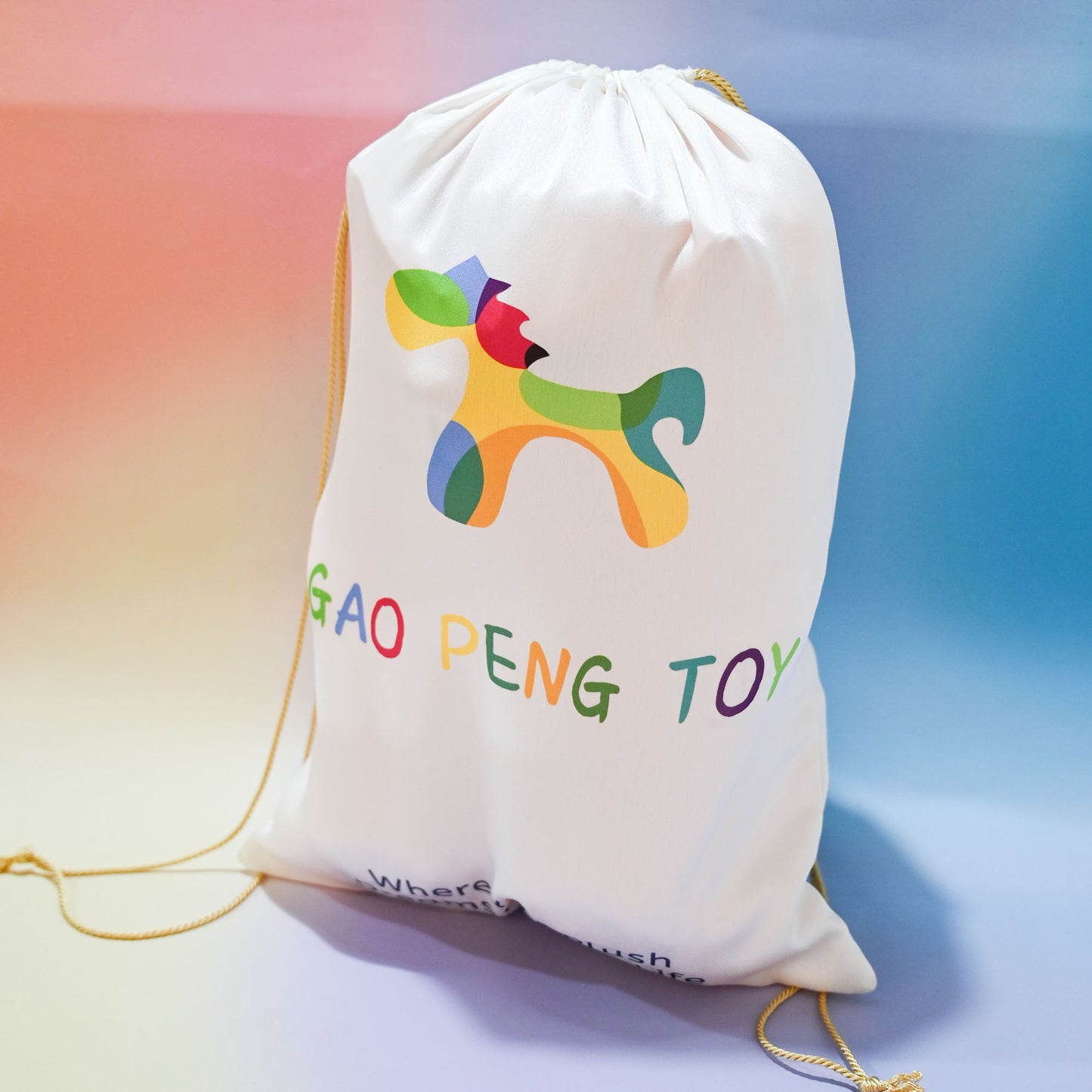 GaopengToy | 11.8" Kawaii Pink Teddy Bear Plush, Soft Stuffed Doll with Hat, Perfect Gift for Kids & Home Decor