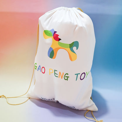 GaopengToy | 11.8" Kawaii Pink Teddy Bear Plush, Soft Stuffed Doll with Hat, Perfect Gift for Kids & Home Decor