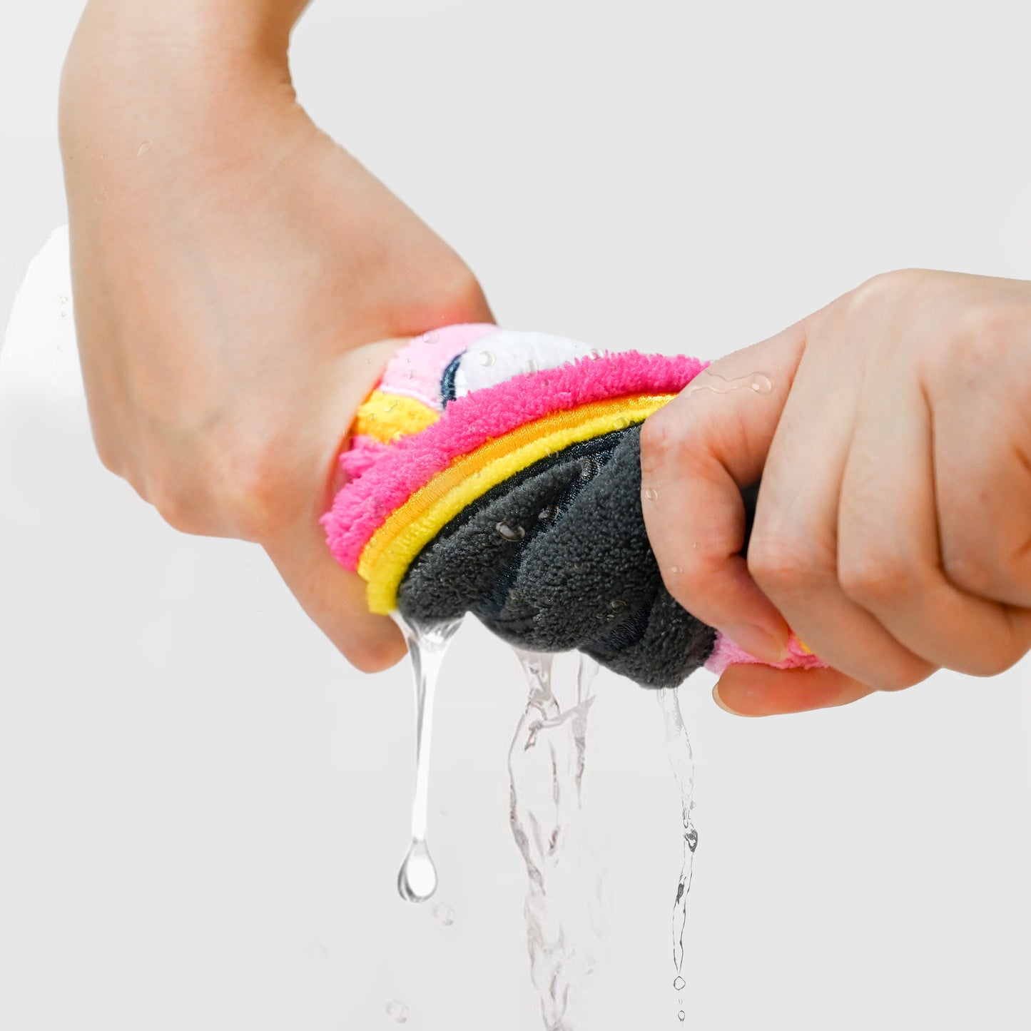 Original Cat Hand Towel with Hanging Loop (9.84") - Soft Absorbent Decorative Towel for Bathroom Kitchen, Cute Animal Towel Gift