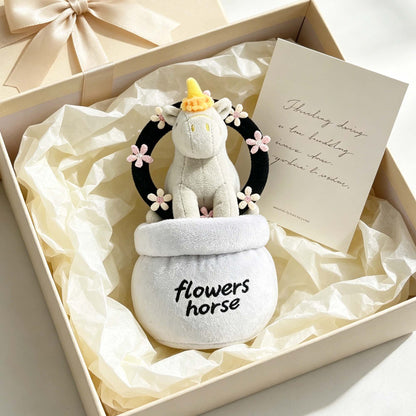 GaoPengToy | 6.3" Aromatherapy Unicorn Figurine – Holiday Gift & Ambience Decoration