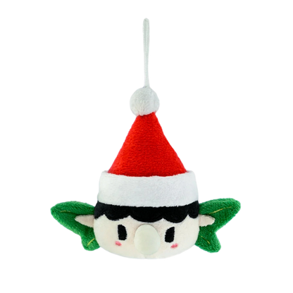 Christmas Stress Relief Bubble Blowing Doll Pendant