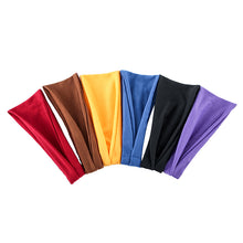 Solid Color Sports Yoga Fitness Sweat-absorbing Stretchy Hair Ties(25 Styles)