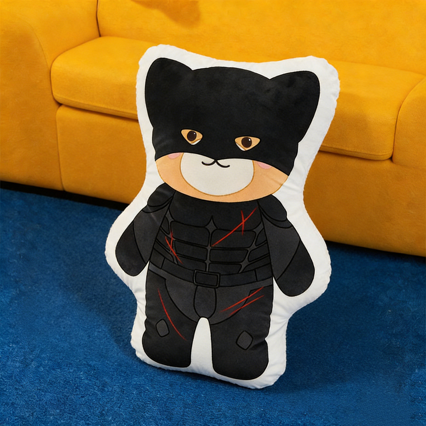 GaoPengToy | 15.4" Leather Jacket Bear Couple Plush Pillows -  2pcs Personalized Dress-Up Stuffed Cushions, Home Decor & Romantic Gift