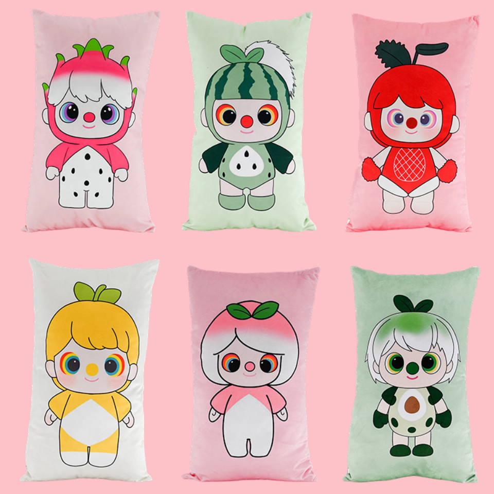 GaoPengToy |11.8 x 19.7"Set of 6 Watercolor Botanical Throw Pillow Covers