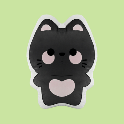 GaoPengToy | 15.4" Nami Cat Couple Plush Pillows -  2pcs Sweet Dress-Up Stuffed Cushions, Home Decor & Romantic Gift