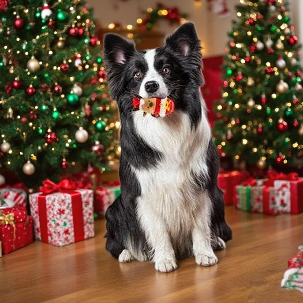 6pcs Christmas Original Gift Box - Dog Toys & Lifestyle Gadgets Holiday Gift Set