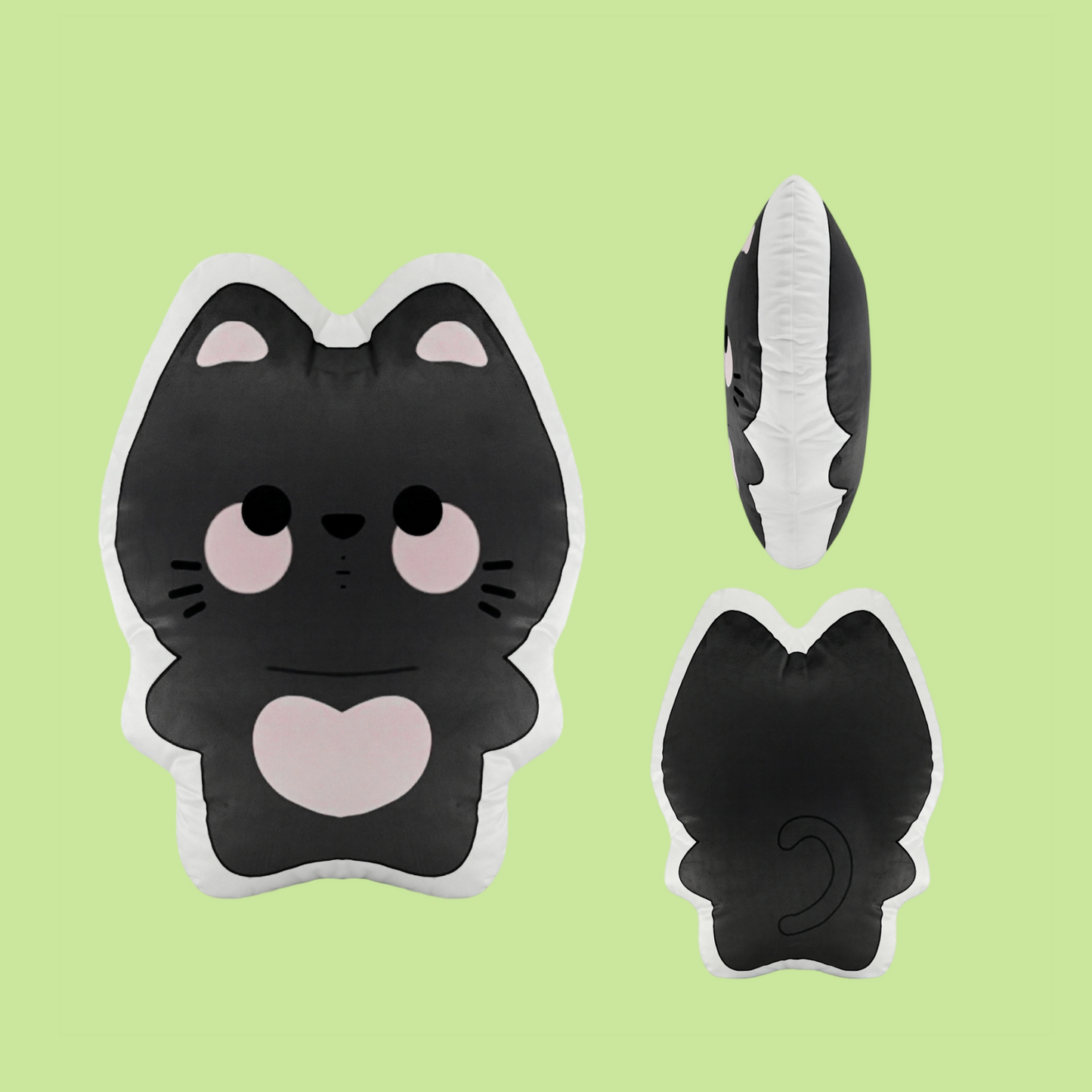 GaoPengToy | 15.4" Nami Cat Couple Plush Pillows -  2pcs Sweet Dress-Up Stuffed Cushions, Home Decor & Romantic Gift