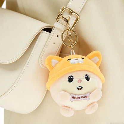 GaoPengToy | 3.2" Squeezy Mouse Keychain - Kawaii Plush Stress Relief Bag Charm