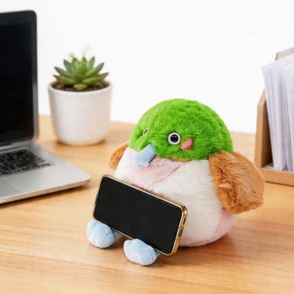 GaoPengToy |  7.9‘’ Spoon-billed Sandpiper Plush Phone Stand & Tissue Holder