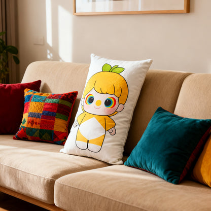 GaoPengToy |11.8 x 19.7"Set of 6 Watercolor Botanical Throw Pillow Covers