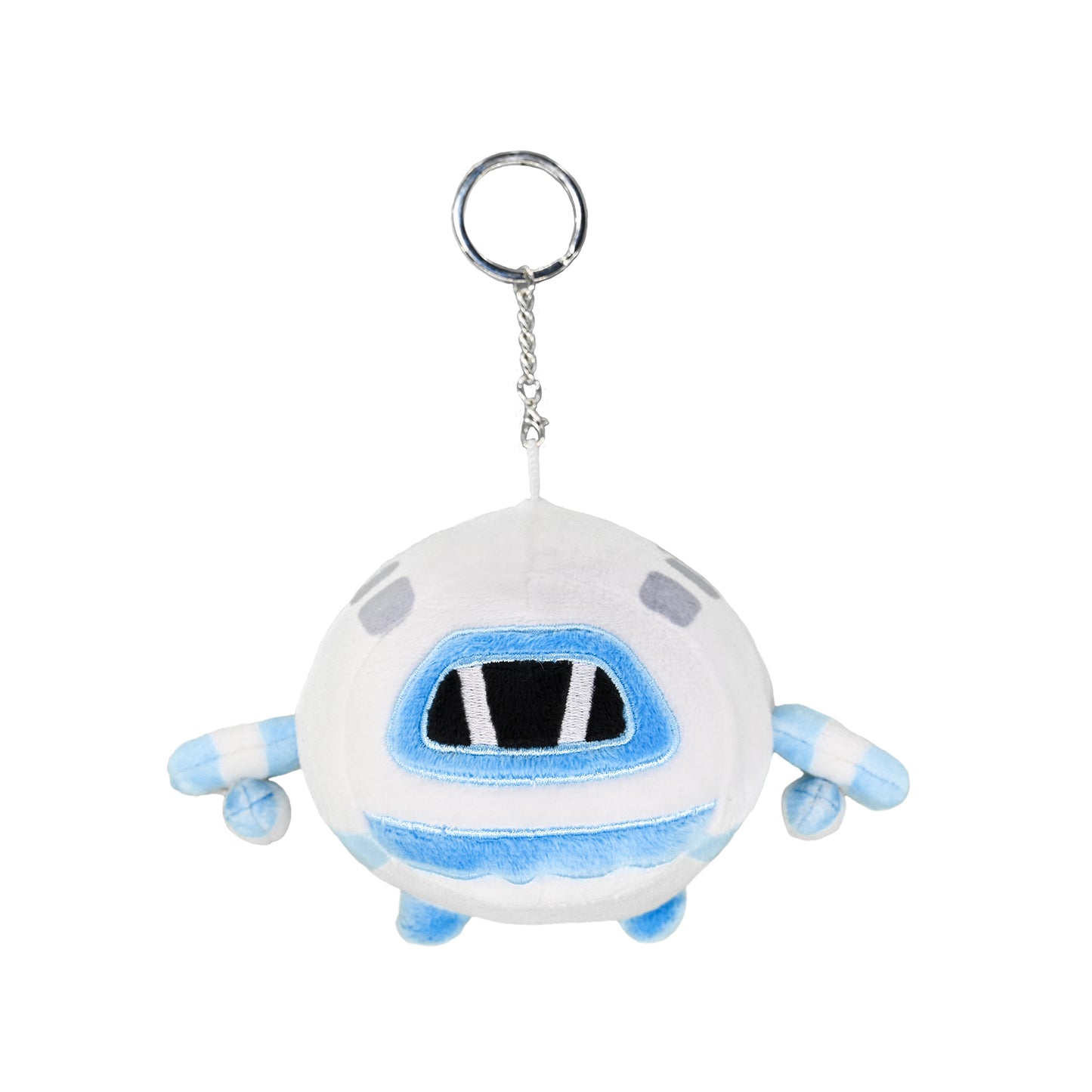 Designer Original 6.7" Blue-White Airplane Plush Toy, Plush Pendant - Cute Stuffed Aircraft for Kids, Soft Birthday Gift, Keychain Purse Charm for Women