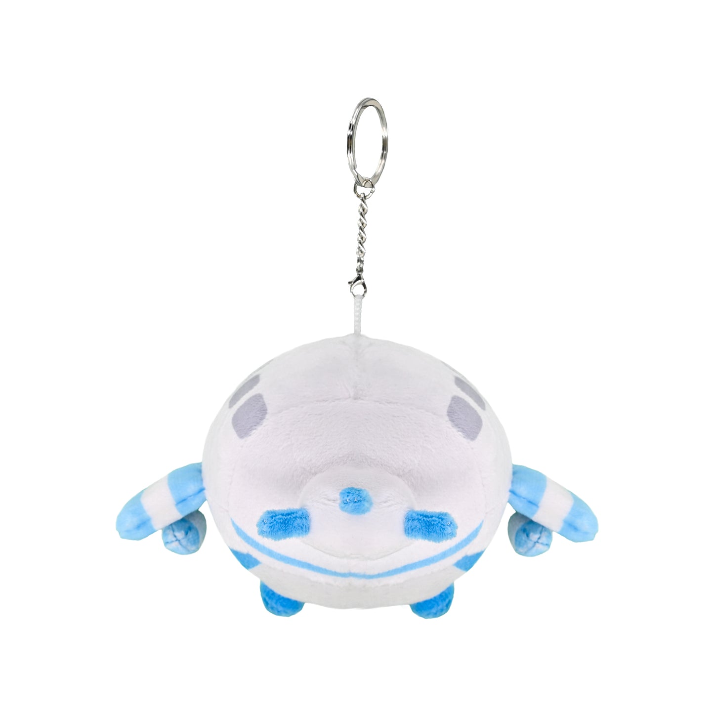 Designer Original 6.7" Blue-White Airplane Plush Toy, Plush Pendant - Cute Stuffed Aircraft for Kids, Soft Birthday Gift, Keychain Purse Charm for Women