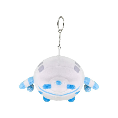 Designer Original 6.7" Blue-White Airplane Plush Toy, Plush Pendant - Cute Stuffed Aircraft for Kids, Soft Birthday Gift, Keychain Purse Charm for Women