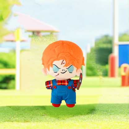 9.8" Chucky Plush Toy - Collectable Soft Doll for Kids & Adults, Perfect for Halloween, Assorted Creepy Baby Doll Style