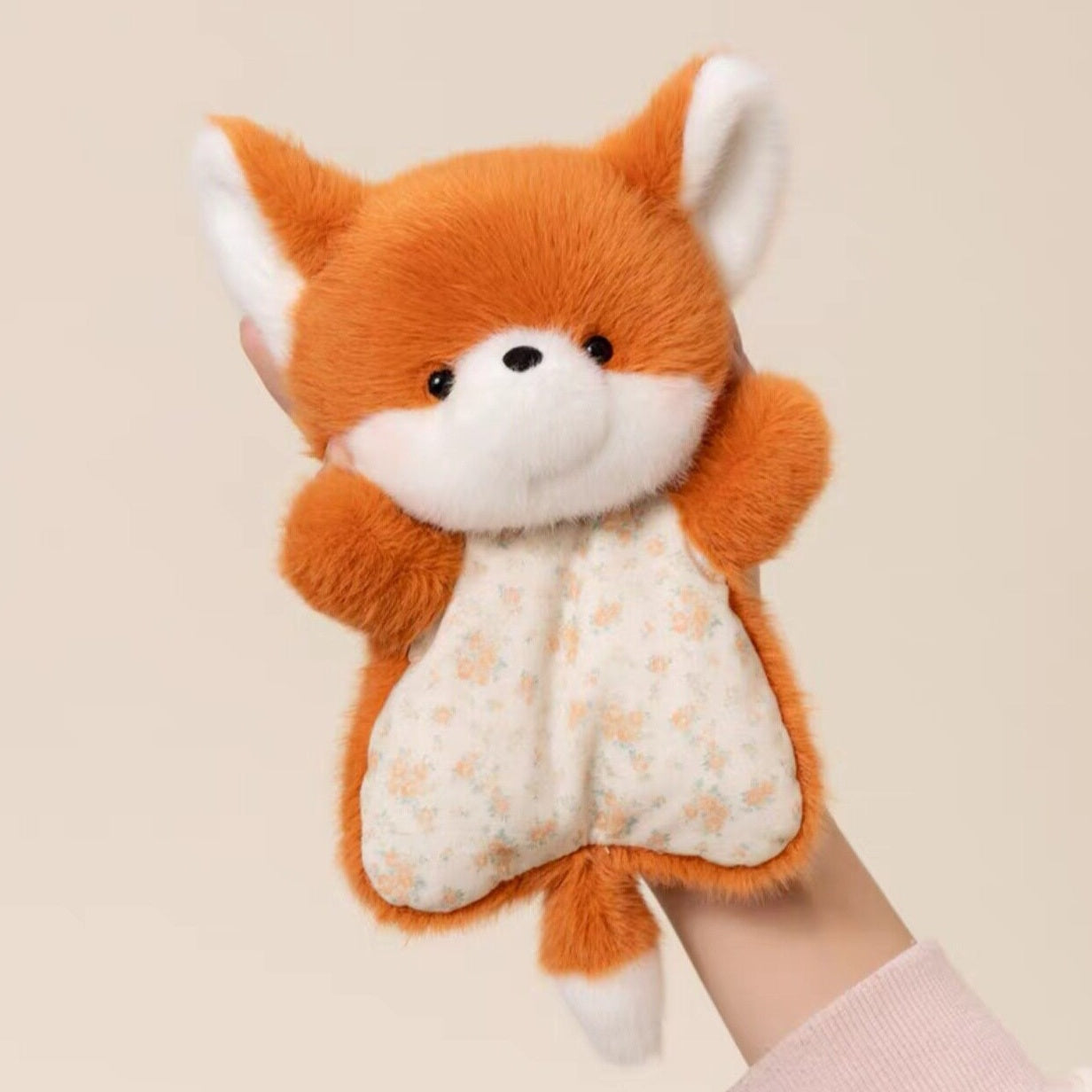 Soothing Bean Bag Hand Puppet - Squeezable Plush Toy for Stress Relief & Comfort