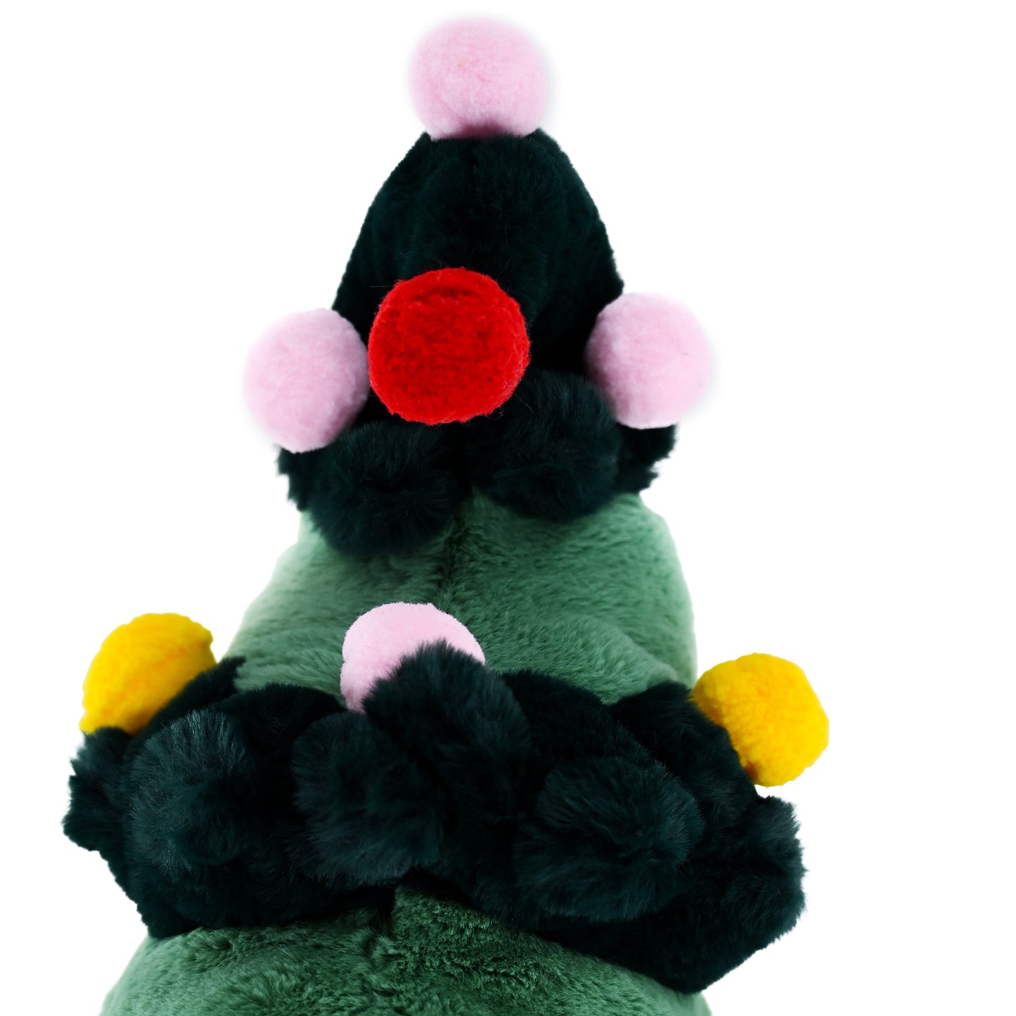 Unisex-Adult Christmas Slipper, Green Elf Shoes with Christmas Tree Design - Cozy Fuzzy Indoor House Shoes for Home & Christmas Party Gatherings