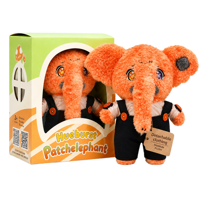 GaopengToy | Patchlephant Elephant Plush Toy | Warm Gift for Father's Day & Graduation