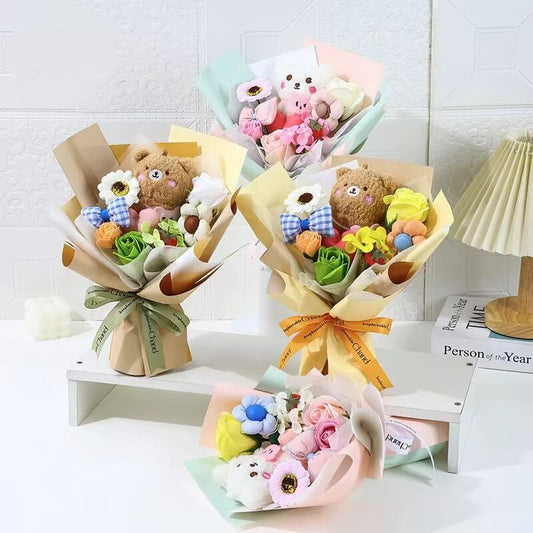 Creative Plush Bear Bouquet
