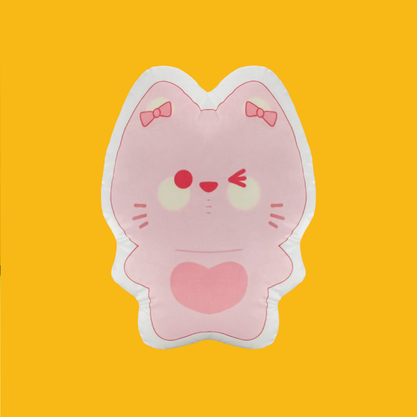 GaoPengToy | 15.4" Nami Cat Couple Plush Pillows -  2pcs Sweet Dress-Up Stuffed Cushions, Home Decor & Romantic Gift