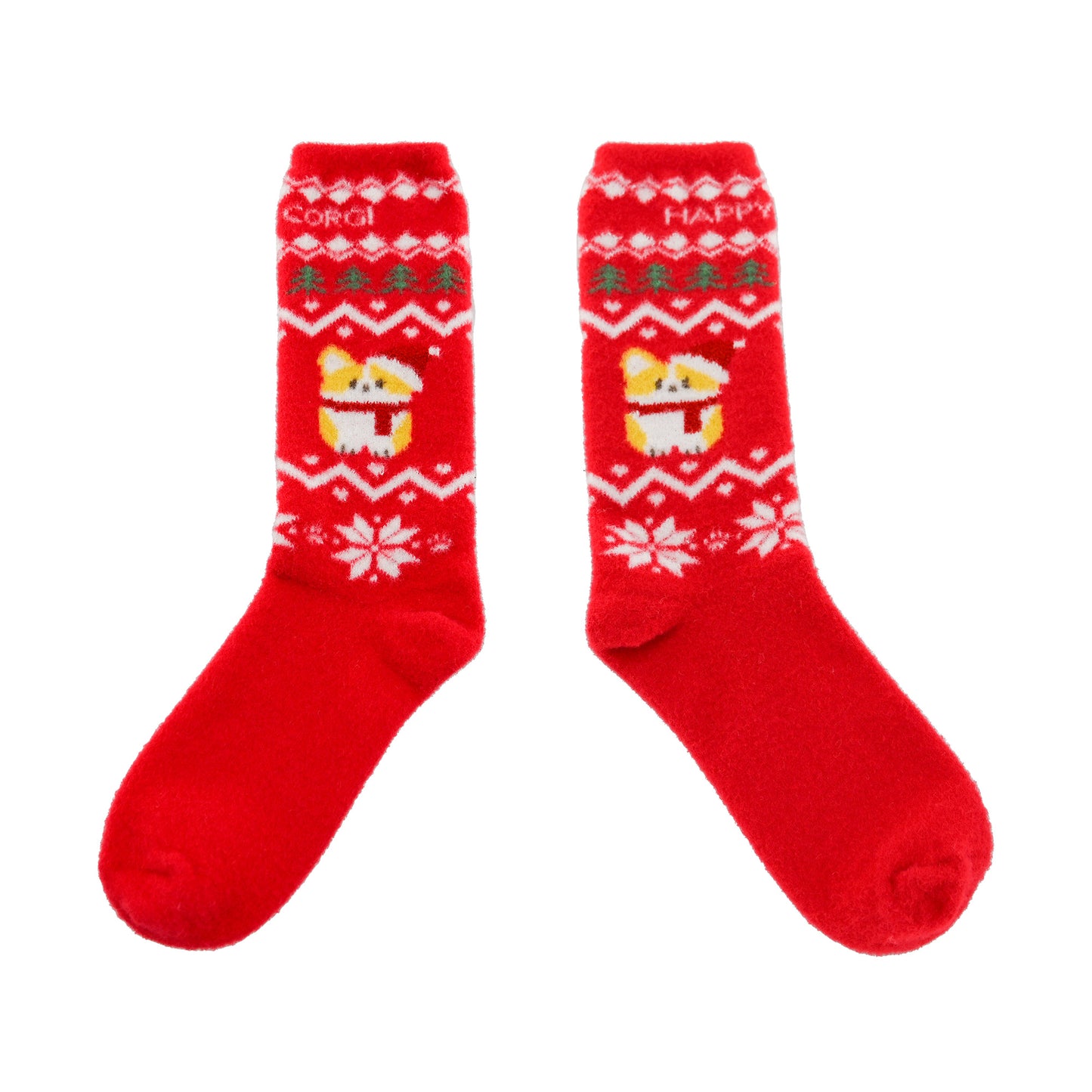 GaoPengToy | Christmas Socks - Fluffy Warm Fuzzy Australian Wool Socks, Funny Holiday Gift for Women