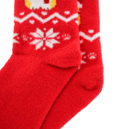 GaoPengToy | Christmas Socks - Fluffy Warm Fuzzy Australian Wool Socks, Funny Holiday Gift for Women