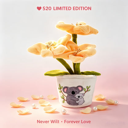 GaoPengToy | 520 Limited Edition Koala Plush Potted Flower | Never Wilt Romantic Gift For Her