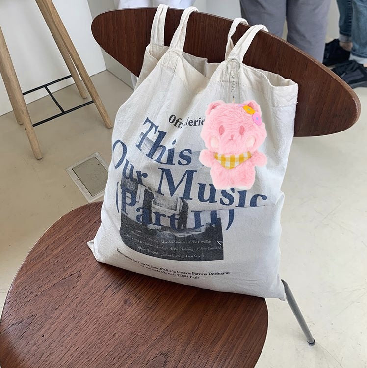 Designer Original 5.9" Cute Pink Cat Plush Keychain - Kawaii Bag Charm & Backpack Accessory, Perfect Gift for Women, Girls & Cat Lovers