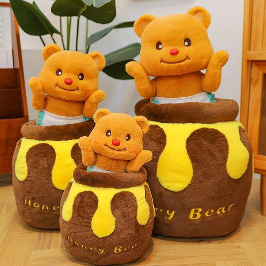 Bee Jar Butter Bear Doll