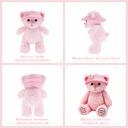 GaopengToy | 11.8" Pink Teddy Bear Plush | Mother's Day & 520 Gift For Her