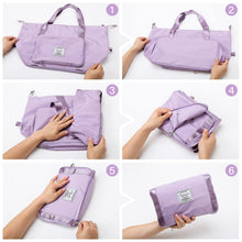 Nylon Polyester Folding Multicolor Foldable Bag For Travel