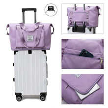 Nylon Polyester Folding Multicolor Foldable Bag For Travel