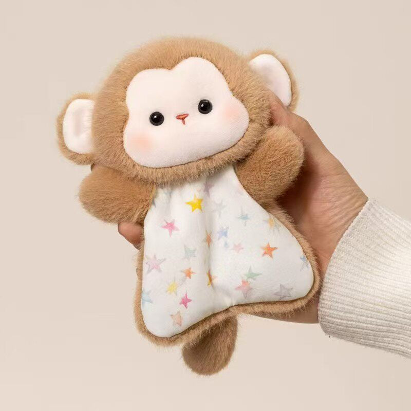 Soothing Bean Bag Hand Puppet - Squeezable Plush Toy for Stress Relief & Comfort