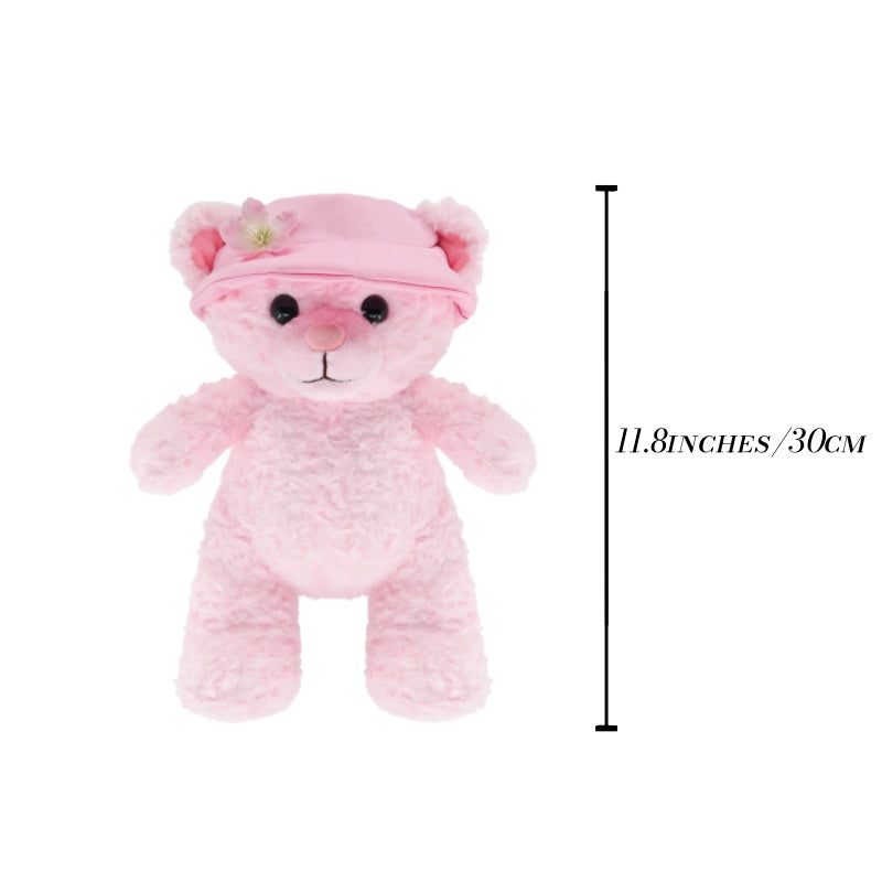 GaopengToy | 11.8" Pink Teddy Bear Plush | Mother's Day & 520 Gift For Her