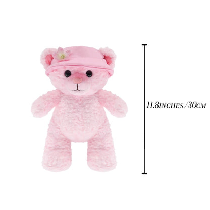 GaopengToy | 11.8" Pink Teddy Bear Plush | Mother's Day & 520 Gift For Her